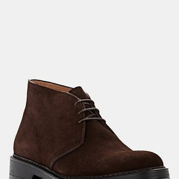 New Barneys Suede Chukka Boots - Made in Italy